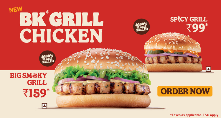 Burgerking India Online Ordering